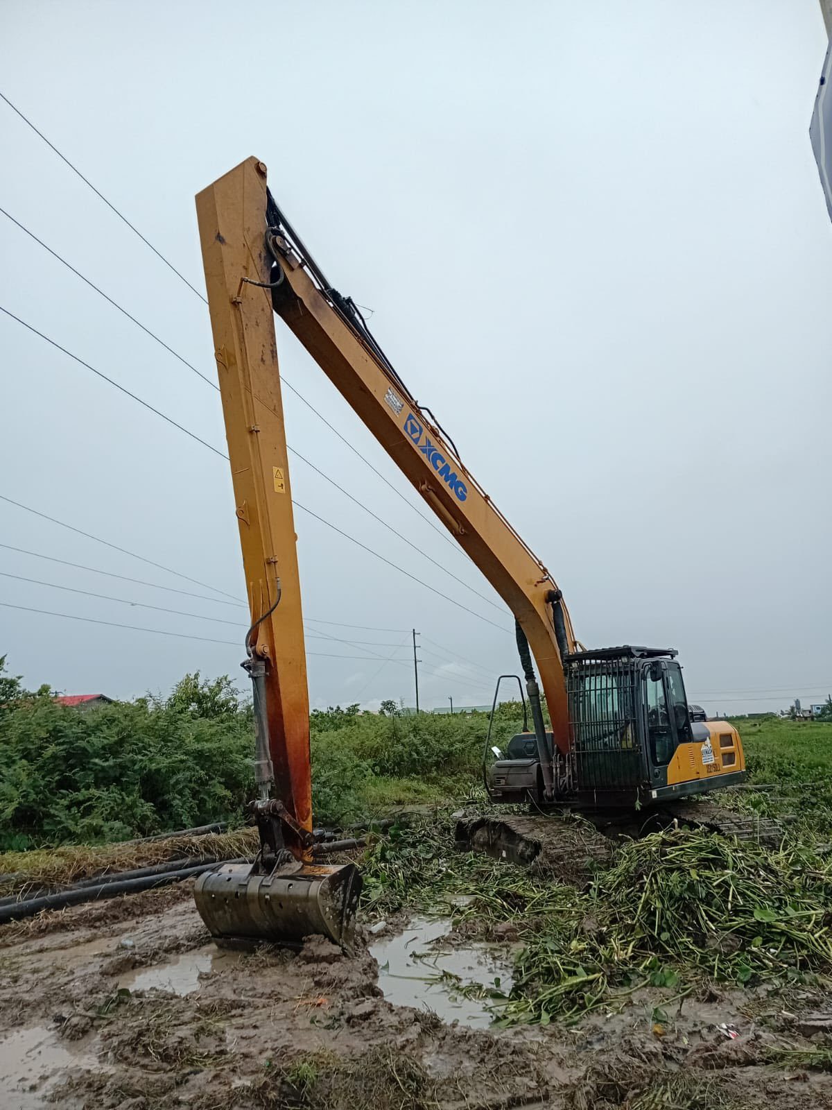 Demerara hit by blackout after excavator strikes key transmission line