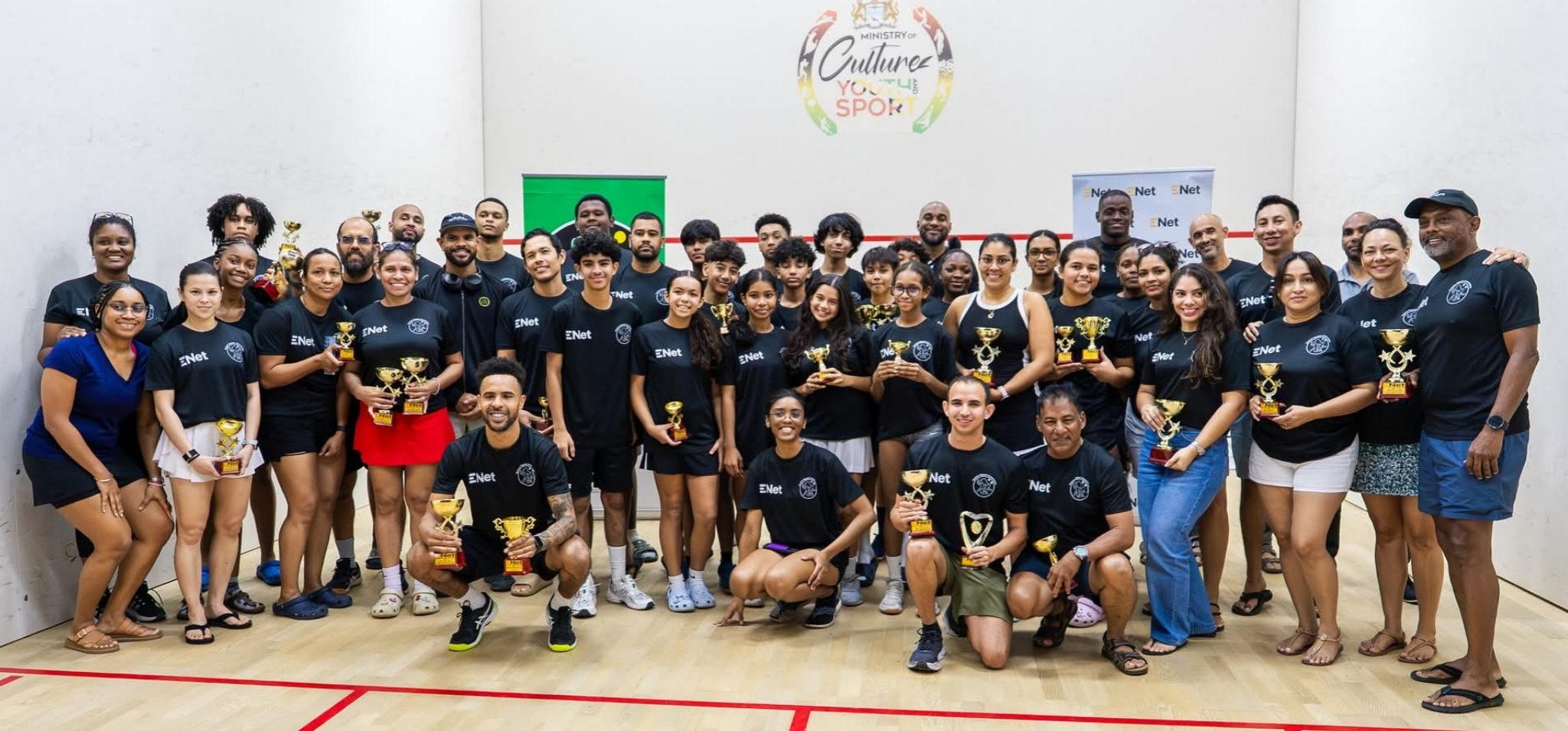 2026 ENet National Squash Championship… Khalil, Ince shine as tournament wraps up on high note