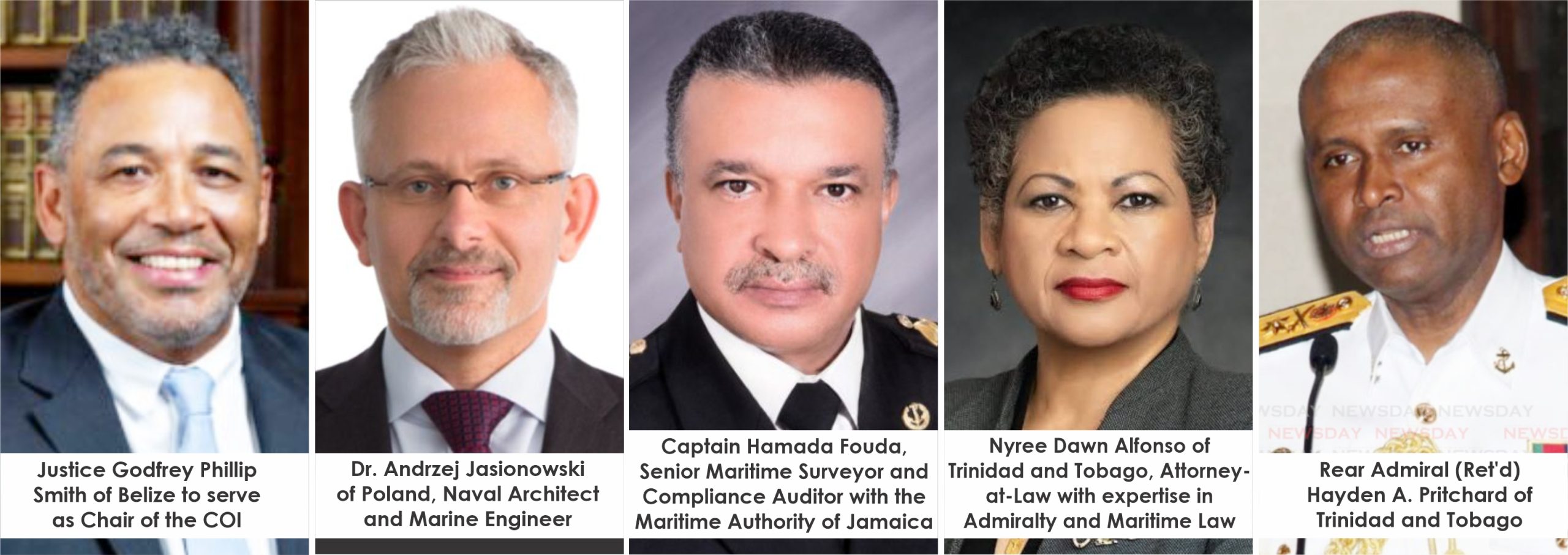 Pres. Ali names 5-member COI to investigate MV Barima disaster