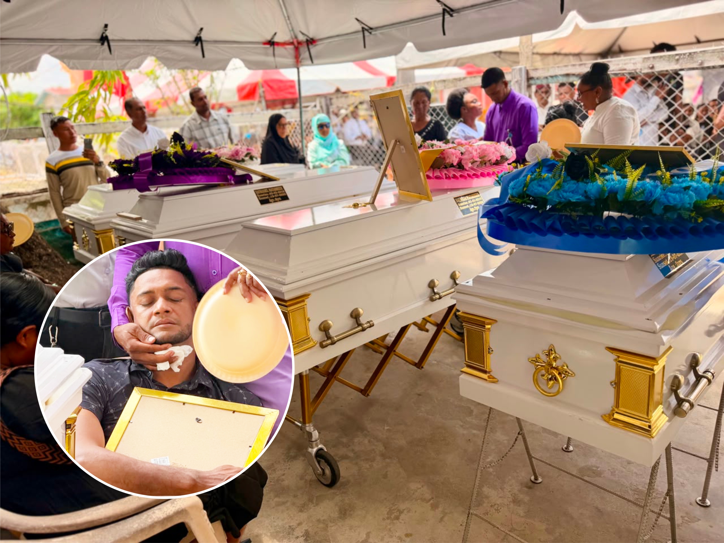 Rachel Wells, three young children laid to rest