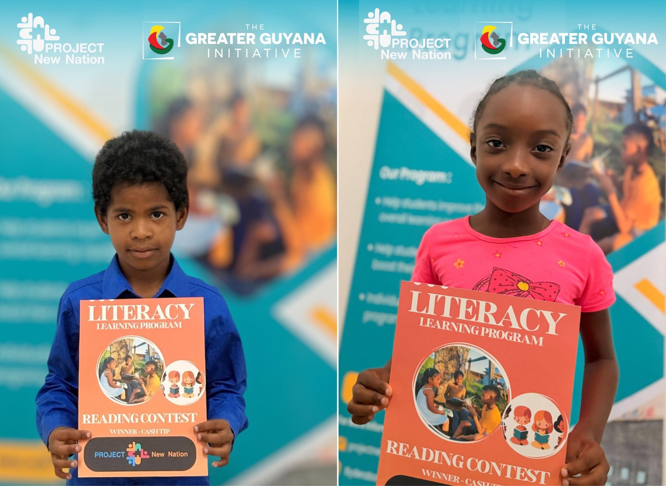 Project New Nation’s literacy learning programme transforms young lives in Region Seven