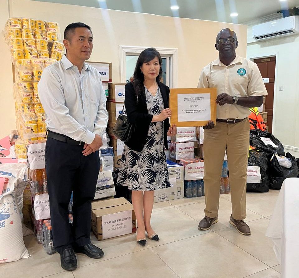Chinese Enterprises Association donates relief supplies to CDC for families affected by MV Barima tragedy