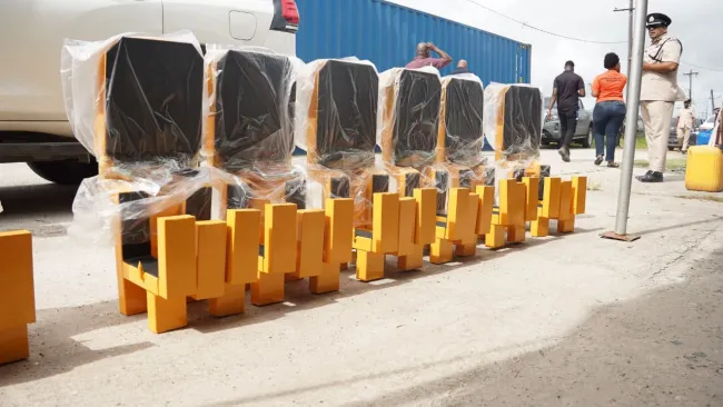 GPF receives 400 heavy-duty clamps to strengthen traffic enforcement