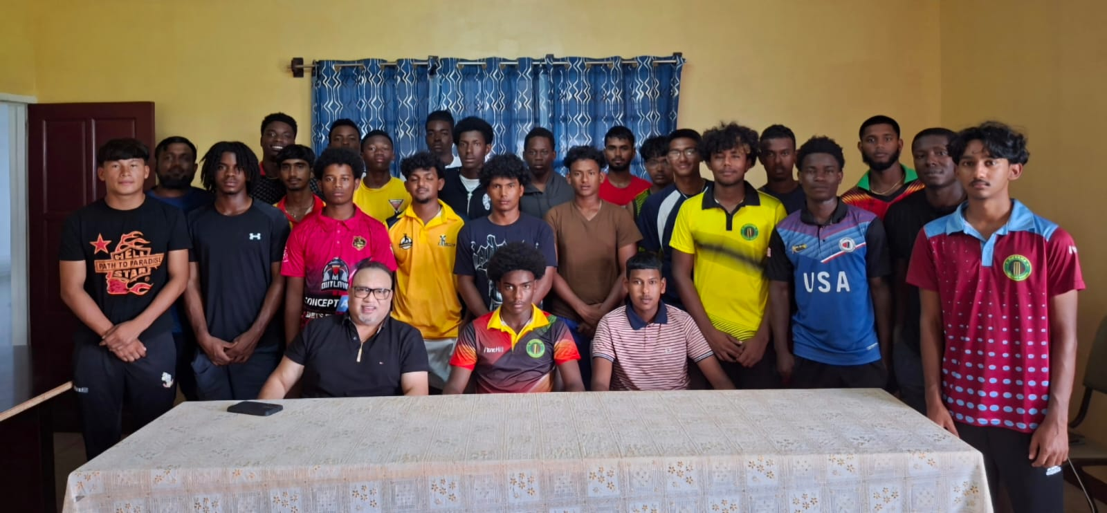 GCB president extends best wishes to Guyana U-19 team ahead of Regional Championship