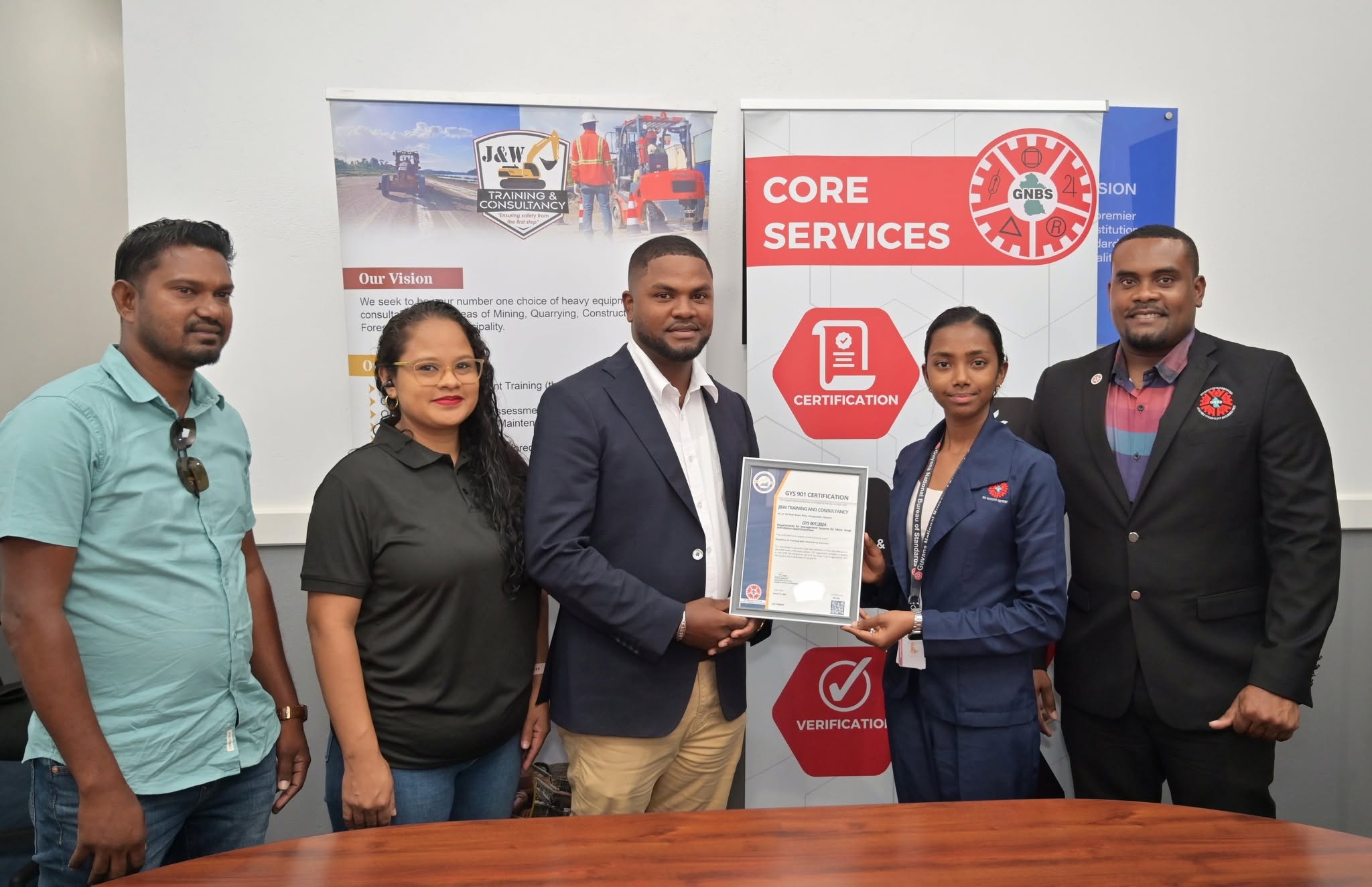 J&W TRAINING AND CONSULTANCY ENHANCES OPERATIONS, STRENGTHENS QUALITY THROUGH GNBS 901 CERTIFICATION