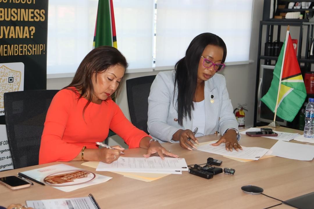Georgetown, T&T Chambers sign deal to tackle trade barriers