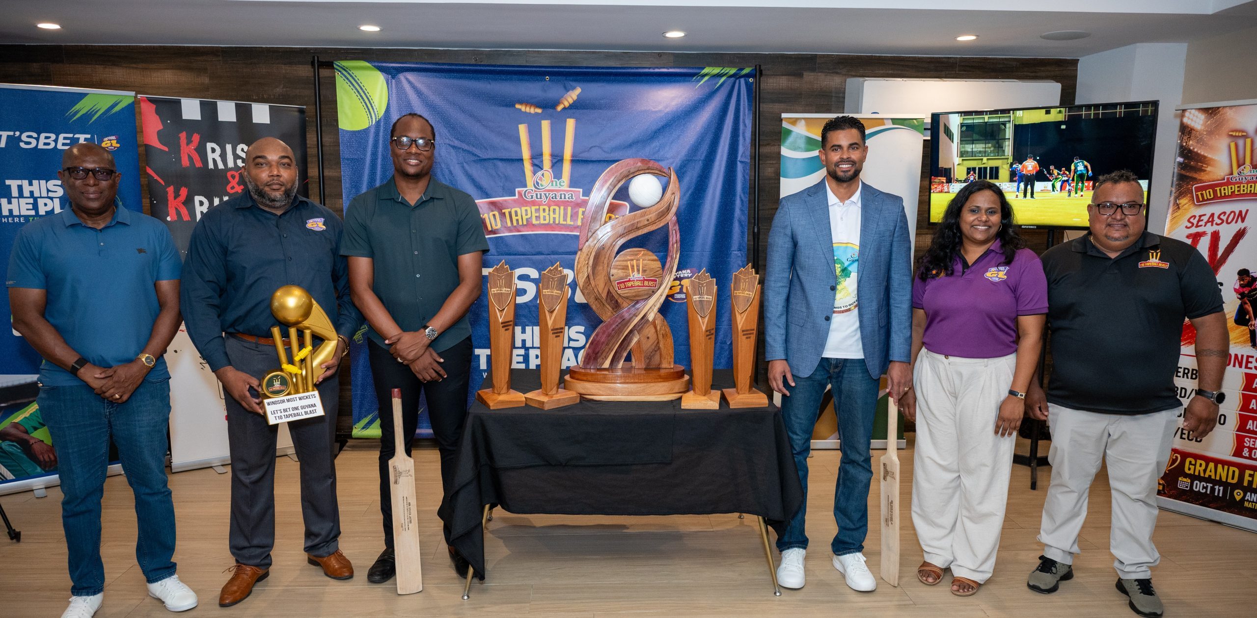 Sport Ministers laud exponential growth of Lotto/Let’s Bet One Guyana T10 Tapeball