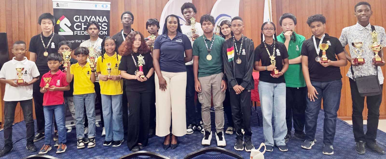 CM Pitamber wins Enermech Guyana-sponsored National Junior Chess Championship Qualifiers