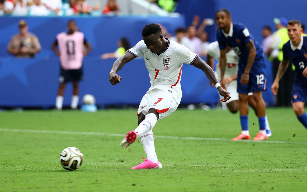 Saka hat-trick seals 6-4 England win over France in third-place playoff