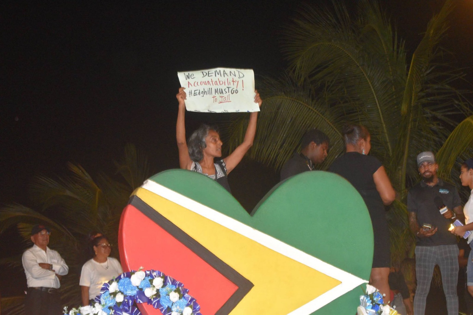 Police detain, then apologise to, peaceful protesters at national vigil for MV Barima victims