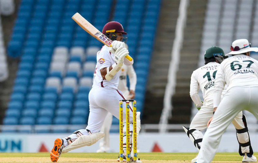 Pakistan Tour of the West Indies 2026… Hodge’s half century highlights opening day of first Test