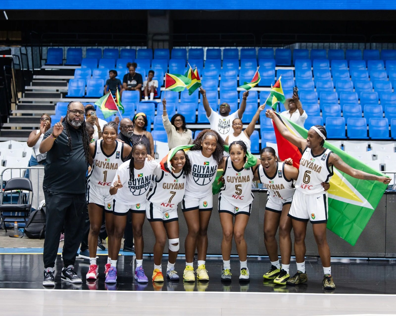 Guyana motors past Bahamas 66-57 for first win at Centrobasket Qualifiers
