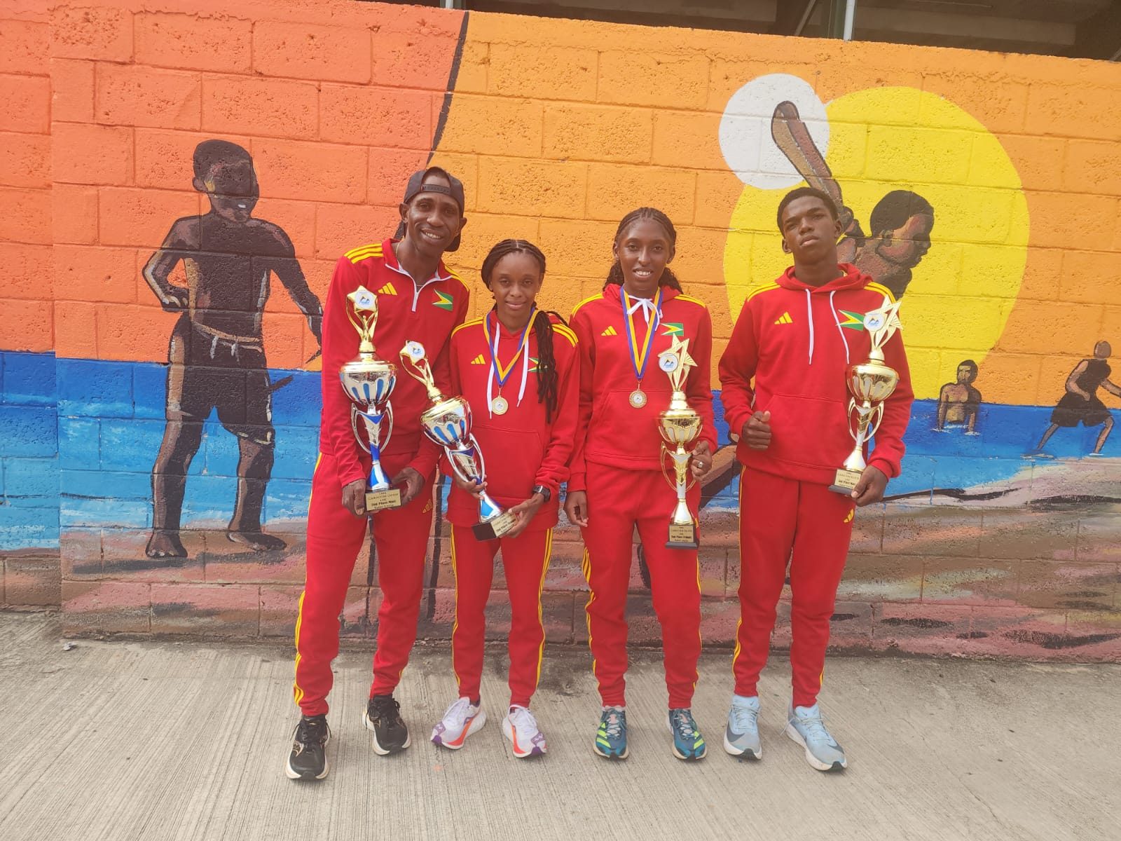 Guyana secures two runner-up finishes as Parkinson, Harvey shine at CARICOM 10K in St. Lucia