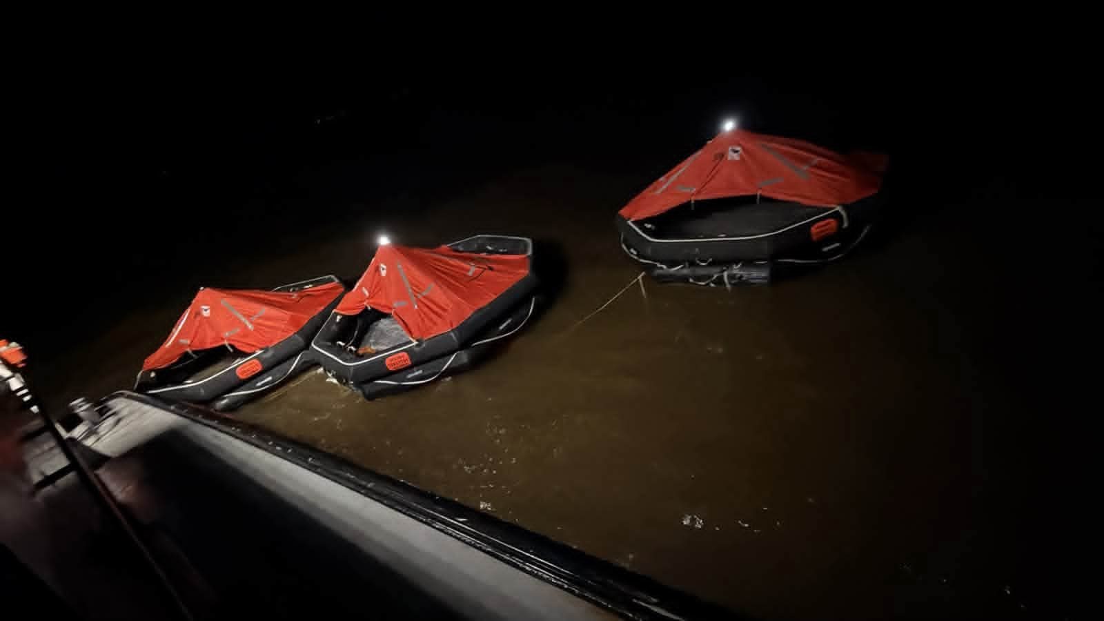 35 of the 67 rescued were on the MV Barima vessel manifest