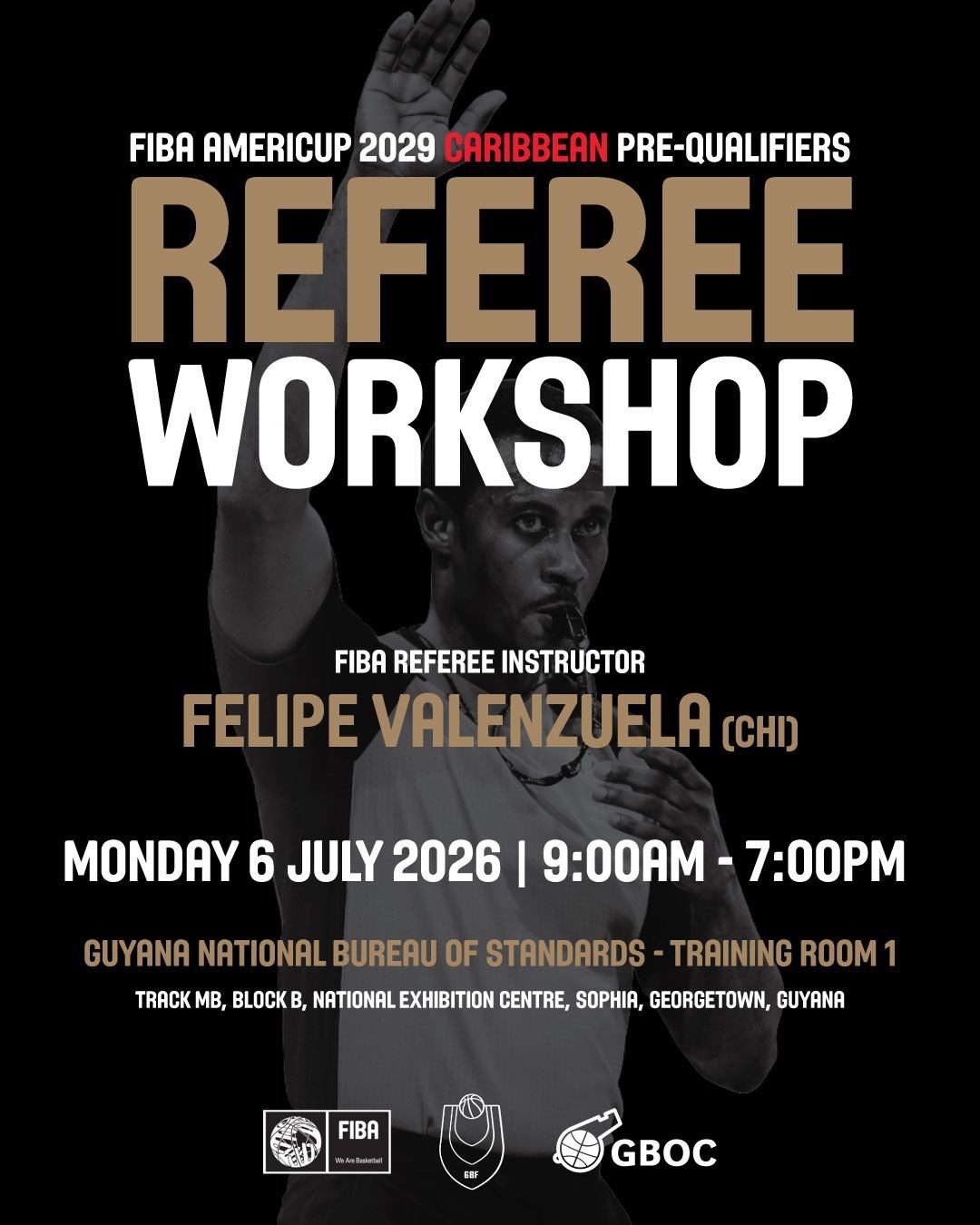 FIBA Referee Workshop sets stage for AmeriCup Caribbean Qualifiers