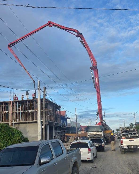 GPL reminds contractors to access sites properly as operator dangerously extends crane boom over 69kV line at BV