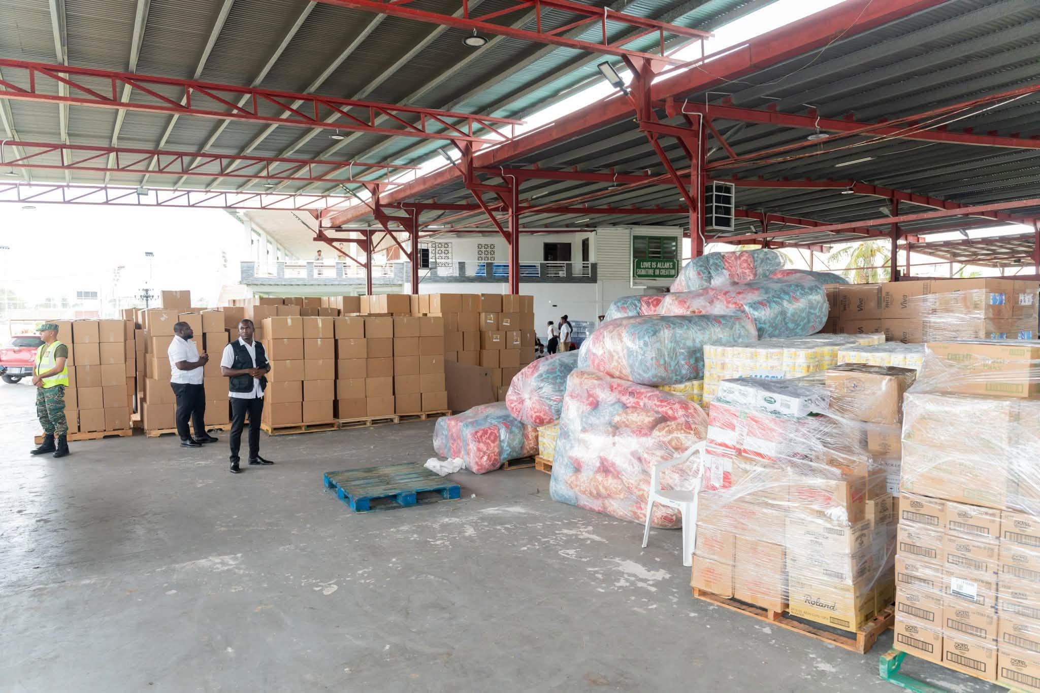 Containers of humanitarian relief being prepped for Venezuela – PM Phillips