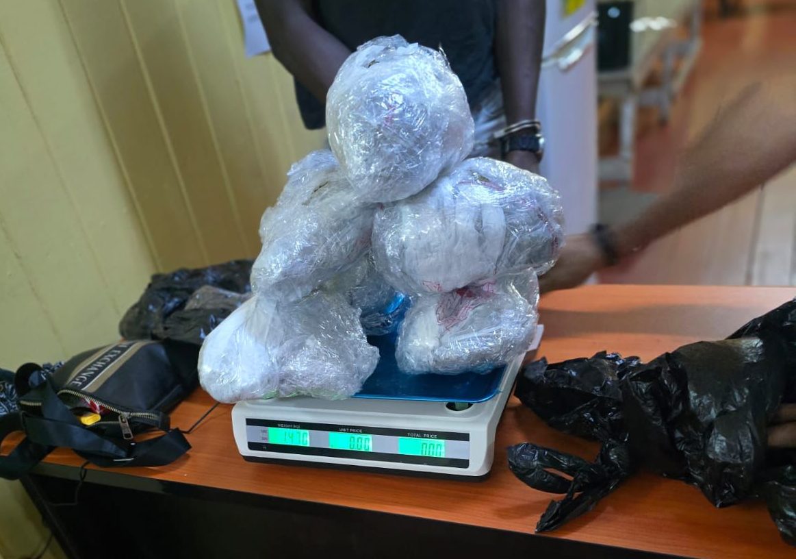 Vendor arrested over ganja possession