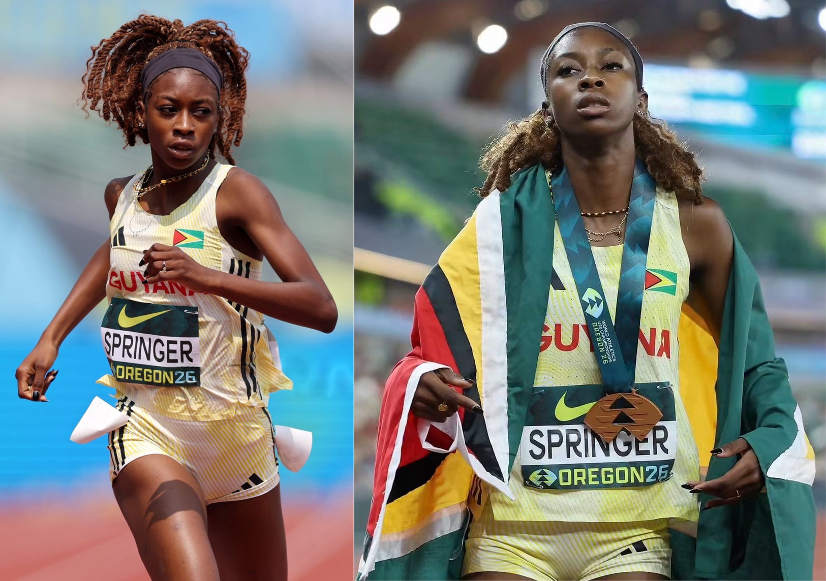 Springer ends Guyana’s 14-year World U20 medal wait with historic bronze