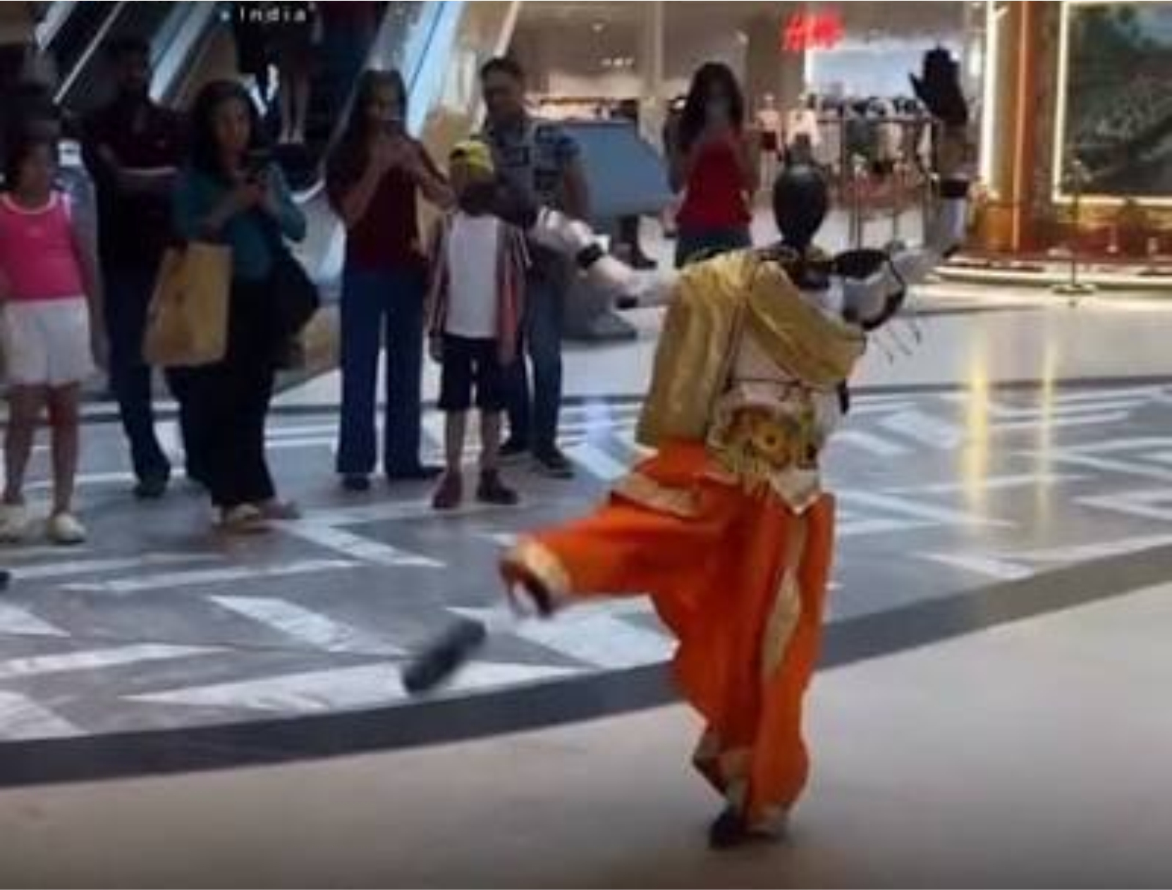 'Dancing robot' in India shows how China's exports are reaching new markets