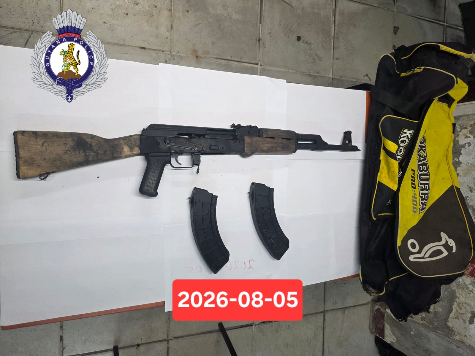AK-47 with filed-off serial number found stashed in Sophia empty lot