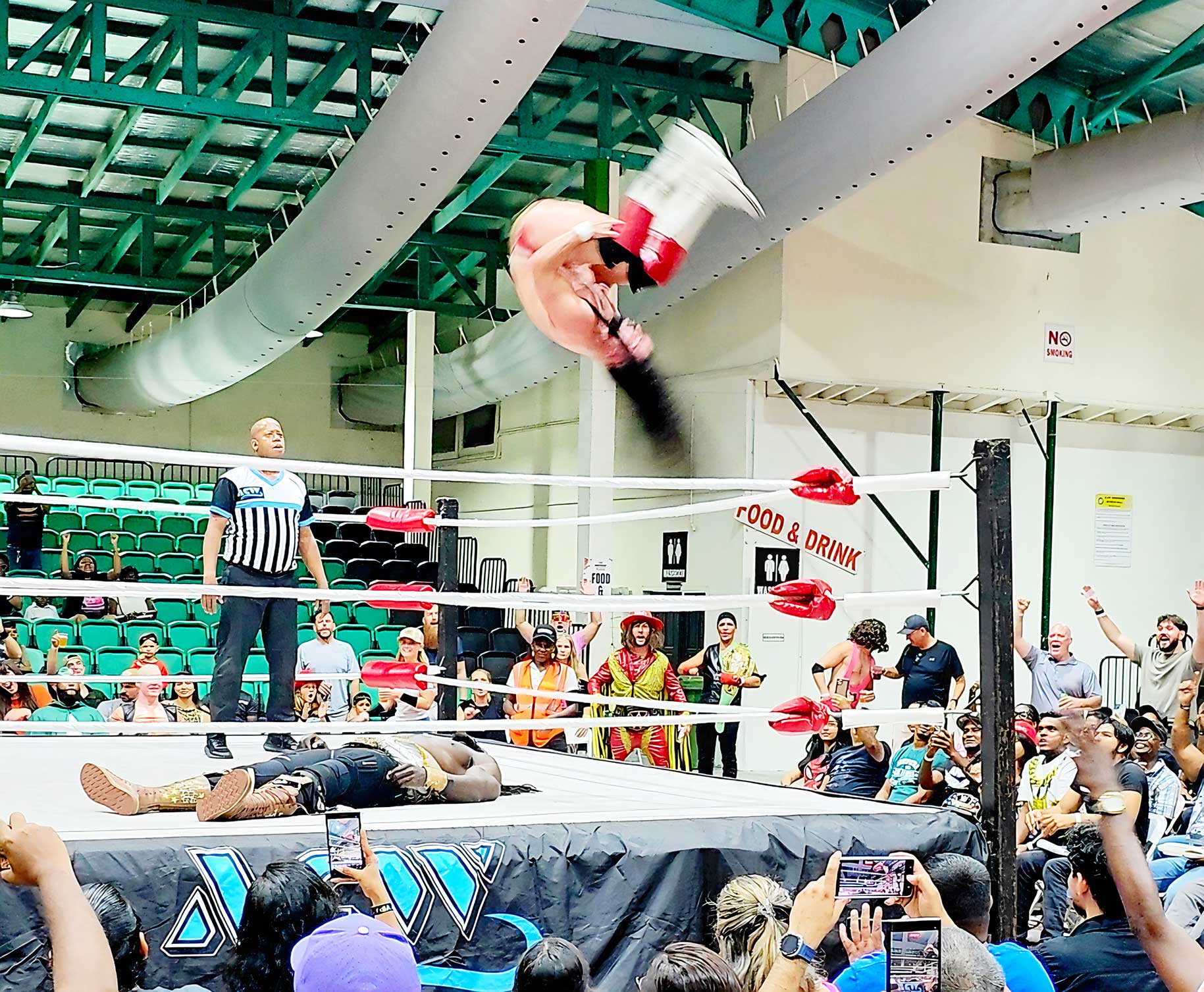 Georgetown Smash delivers explosive wrestling debut