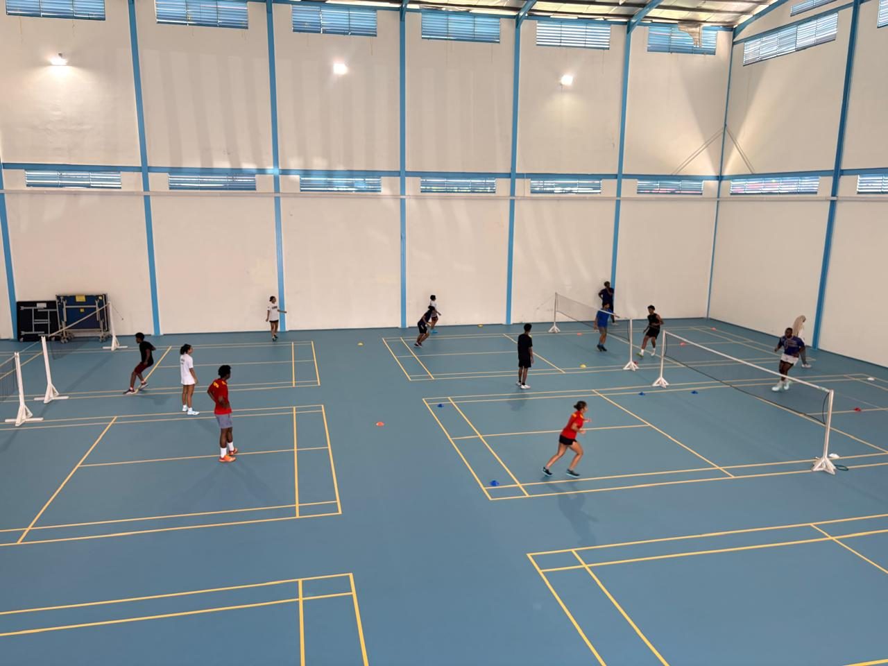 Badminton Association welcomes International Coach to aid game’s development here