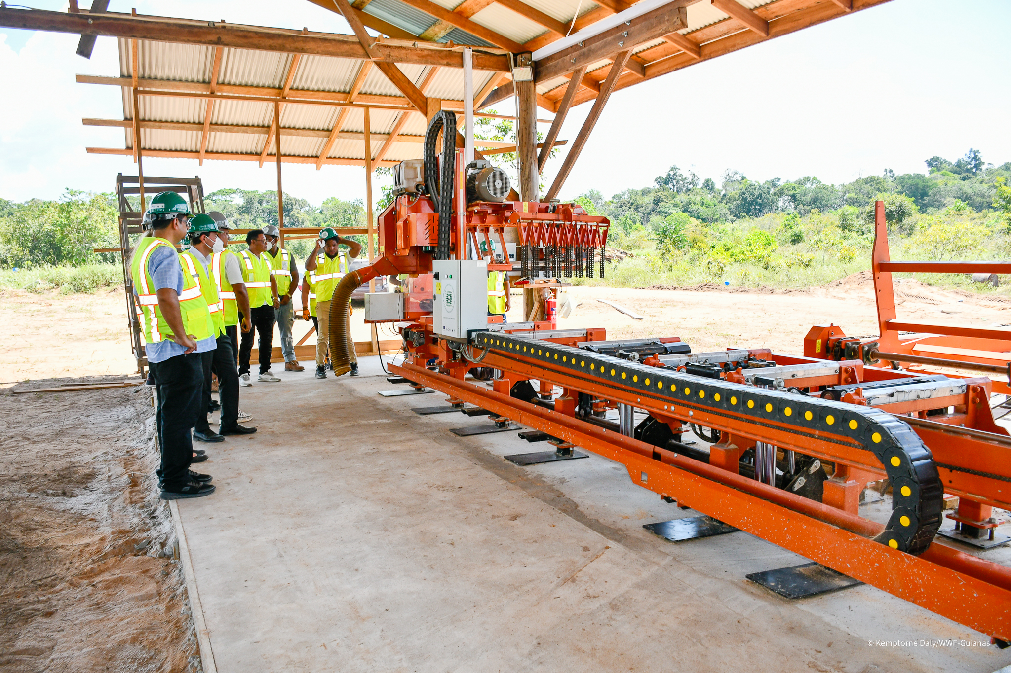 Upper Berbice Cooperative commissions new timber processing facility