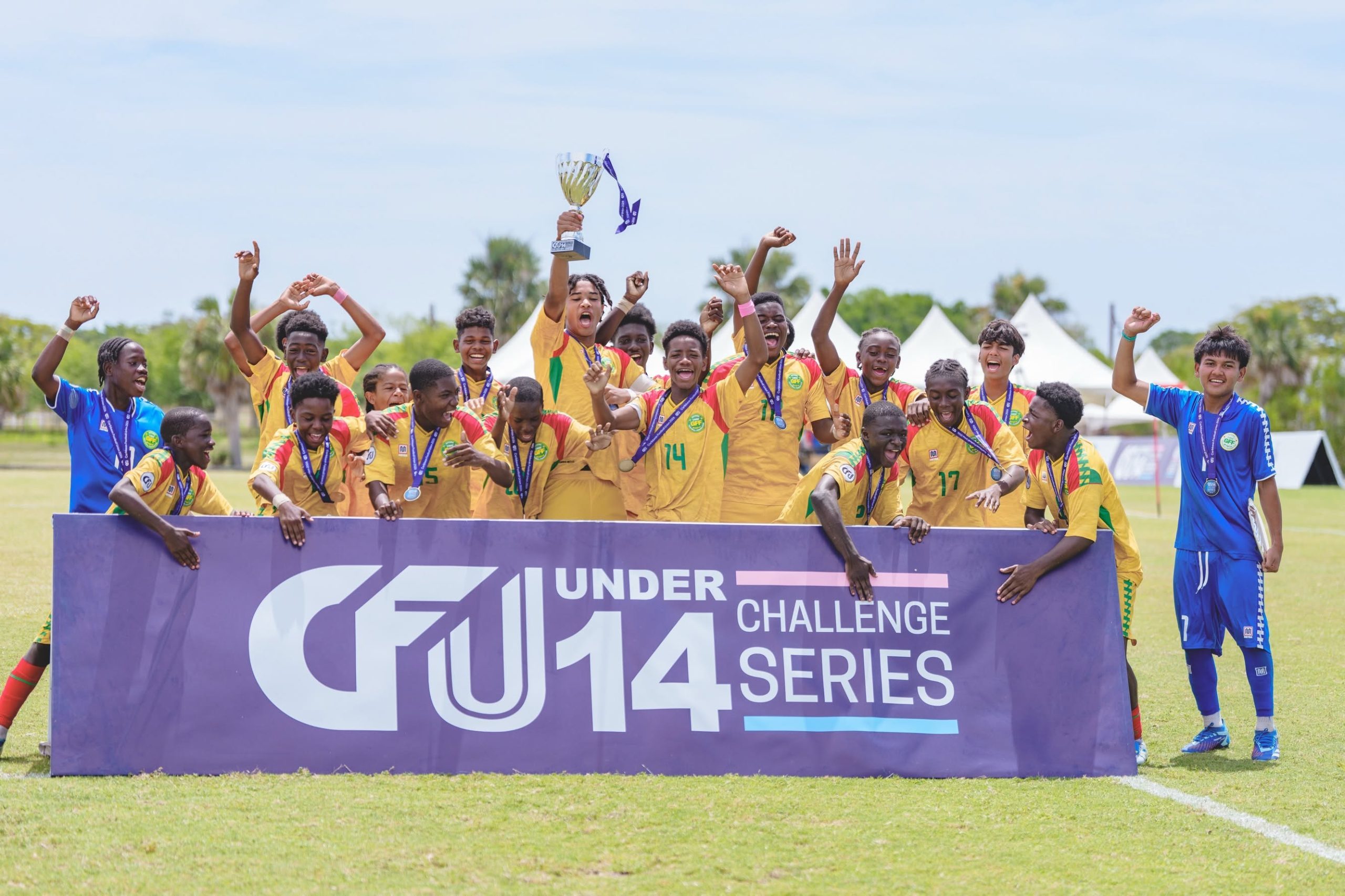 Guyana Boy’s U14 crowned CFU Tier II Champions