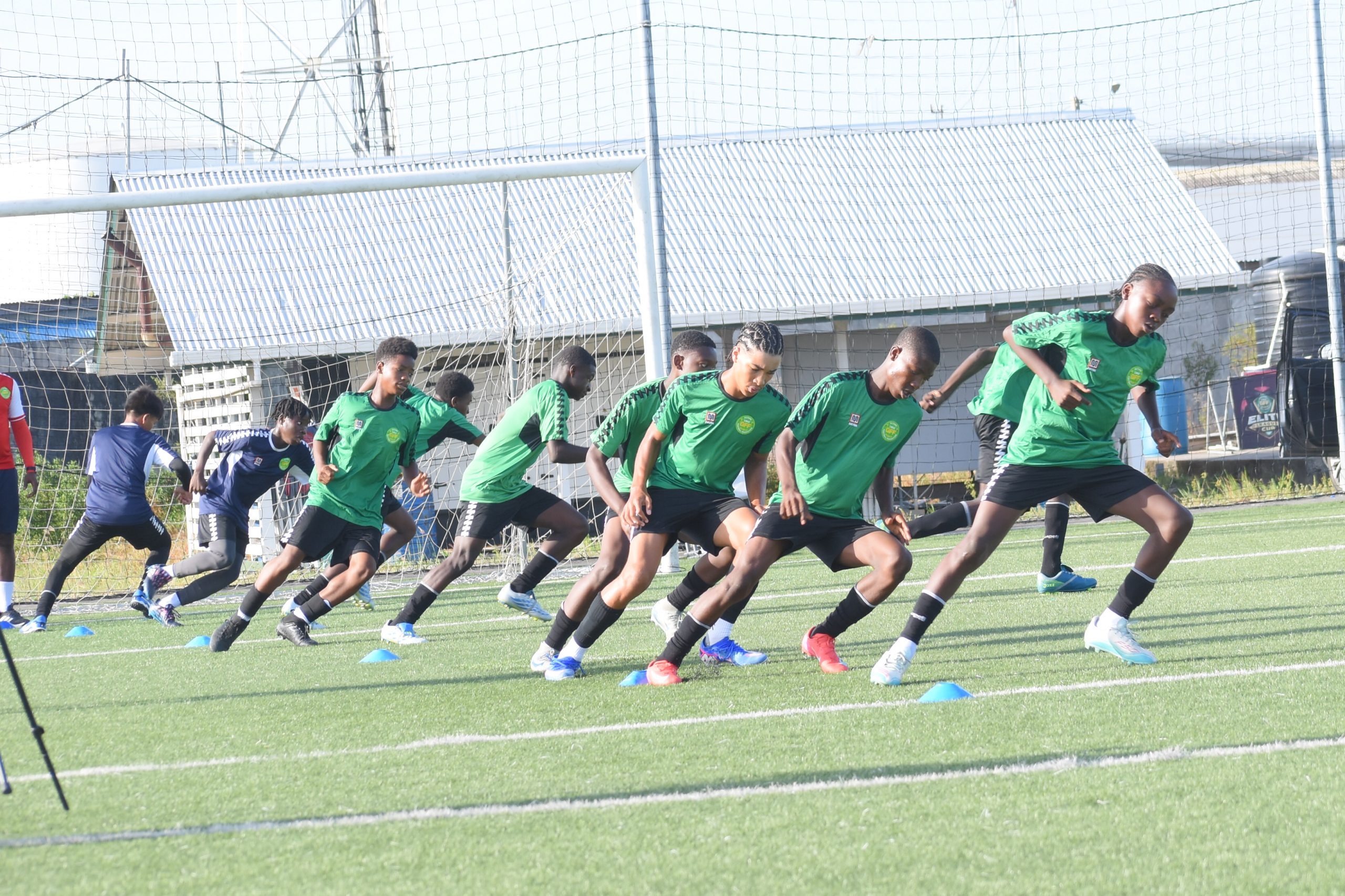 Guyana U14 Boys locked-in for 2-day training ahead of 2026 CFU Challenge  