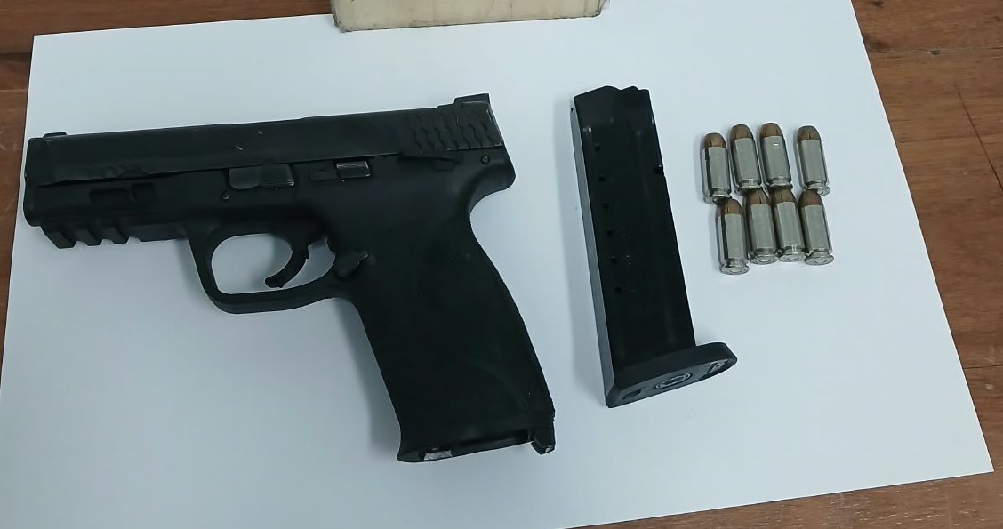 Police recover 9mm pistol and eight rounds of ammunition at Sage Pond