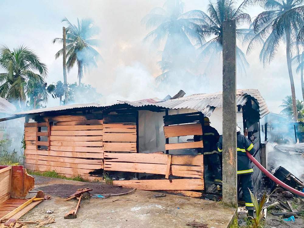 Fire destroys two Wismar homes