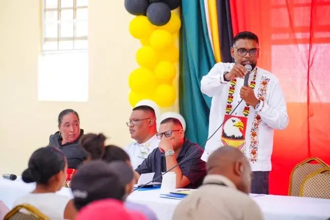 President announces one-stop Govt. service centre for Moruca residents