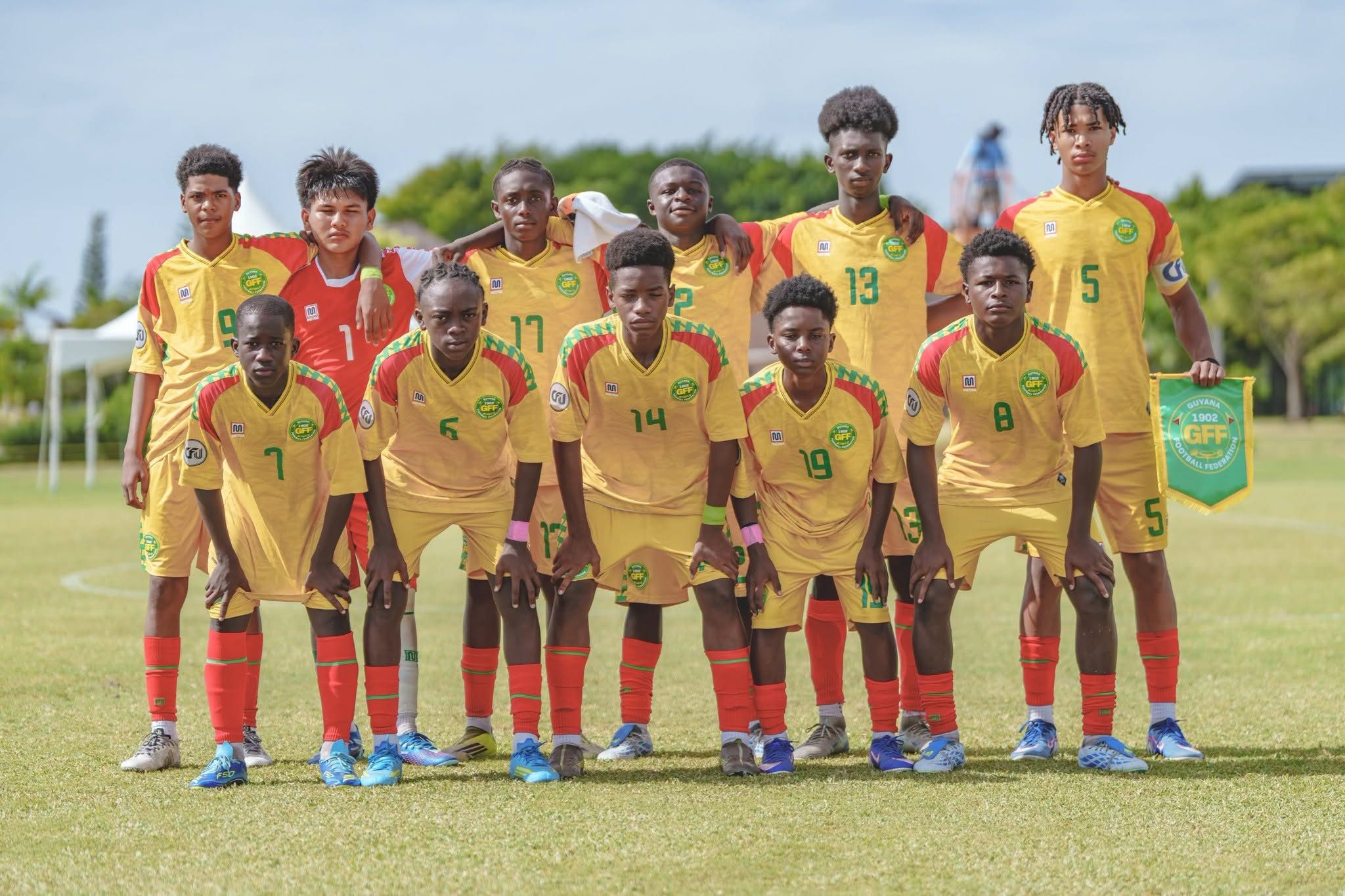 GFF Under-14 Boys advance to CFU Challenge Series Semi-Finals after three consecutive wins