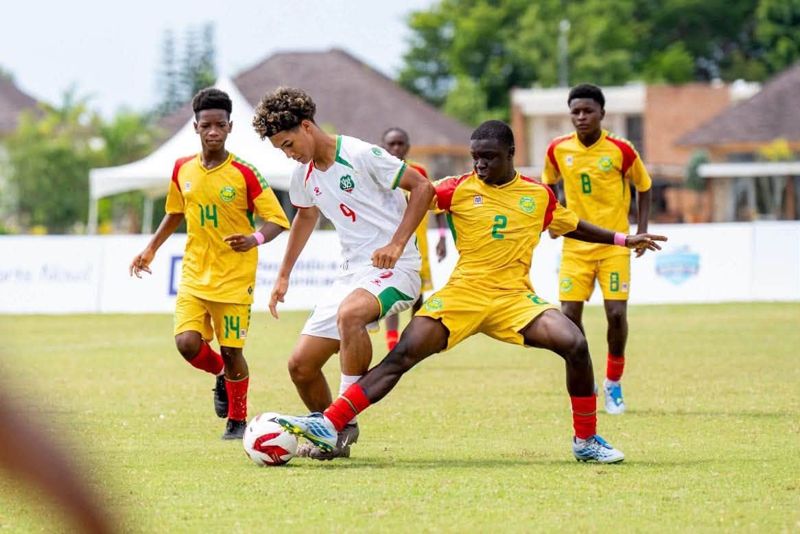 DoS Ninvalle congratulates Young Golden Jaguars on CFU U14 Challenge victory