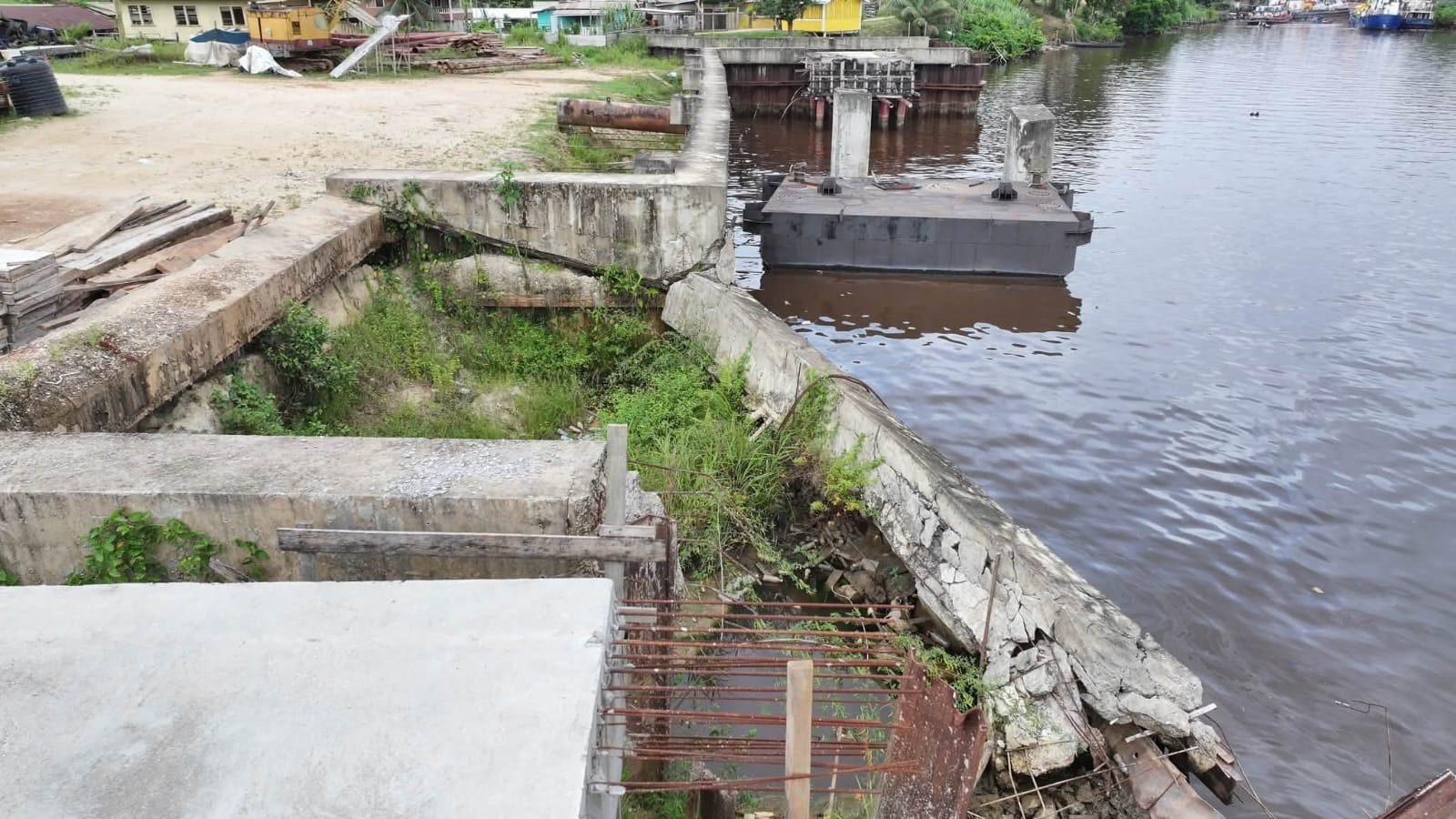 Grief, protests, and a G$1.4B abandoned wharf