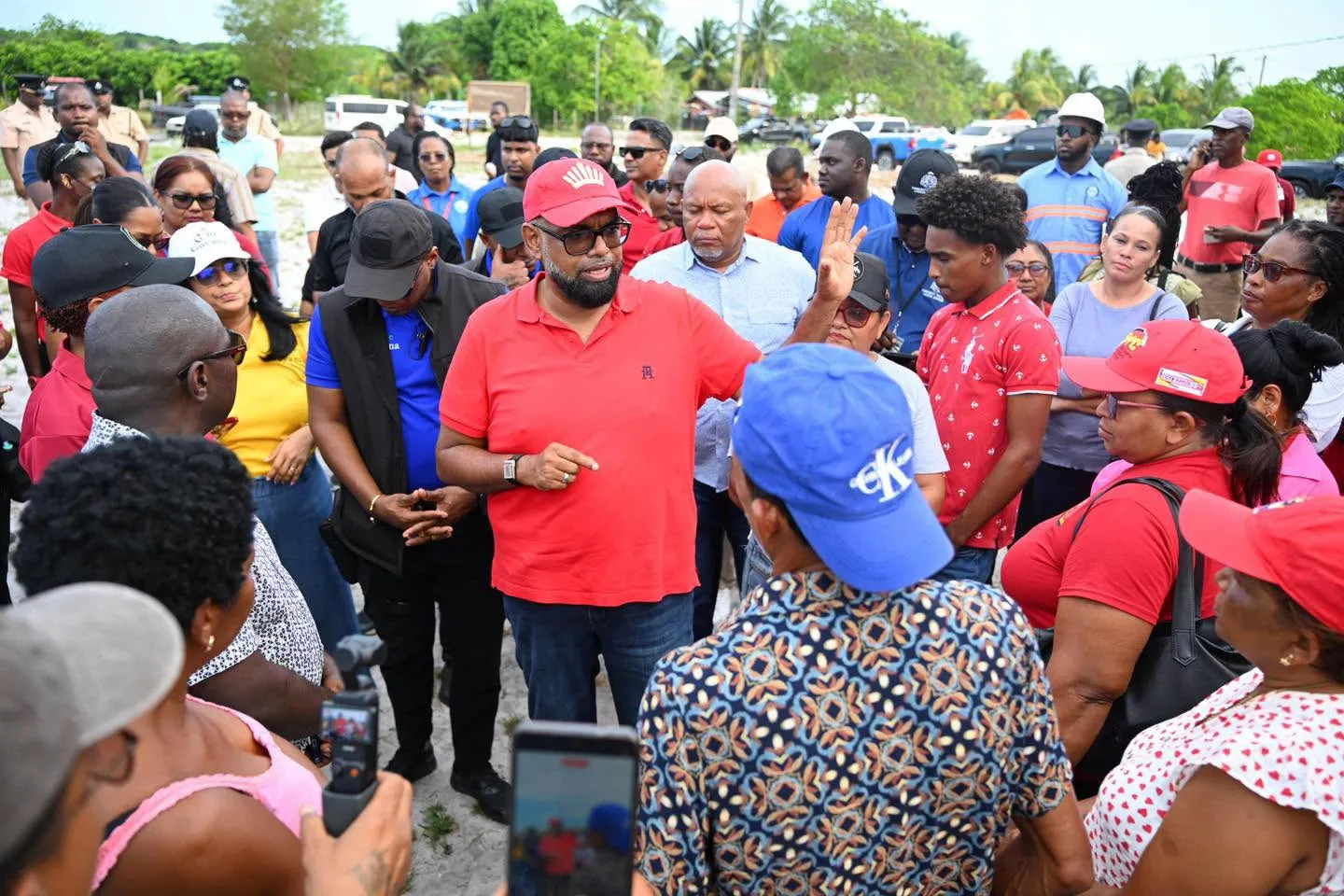 Pres. Ali outlines infrastructure, housing and agriculture plans for Kuru Kuru