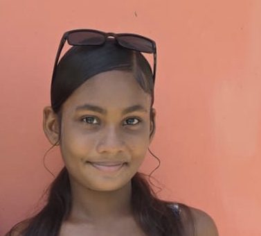 Female cricketer benefits from Project “Cricket gear for young and promising cricketers in Guyana”