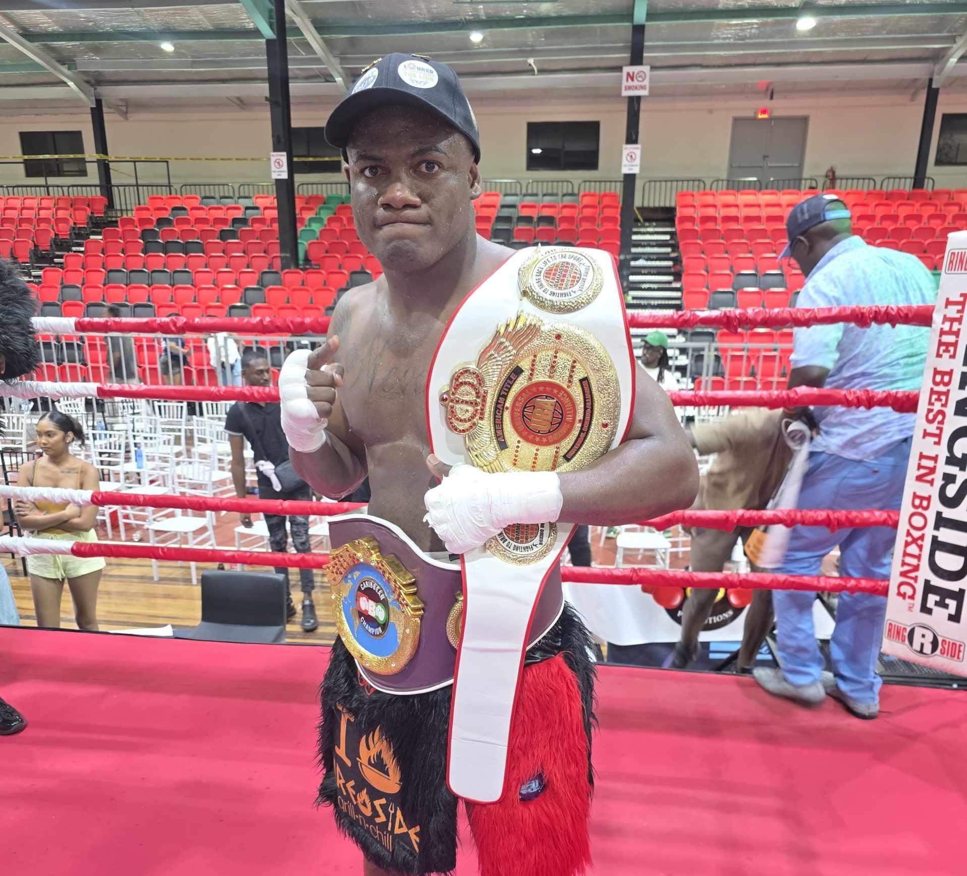 Laured ‘The Lion’ Stewart Hunts down Ocando in six