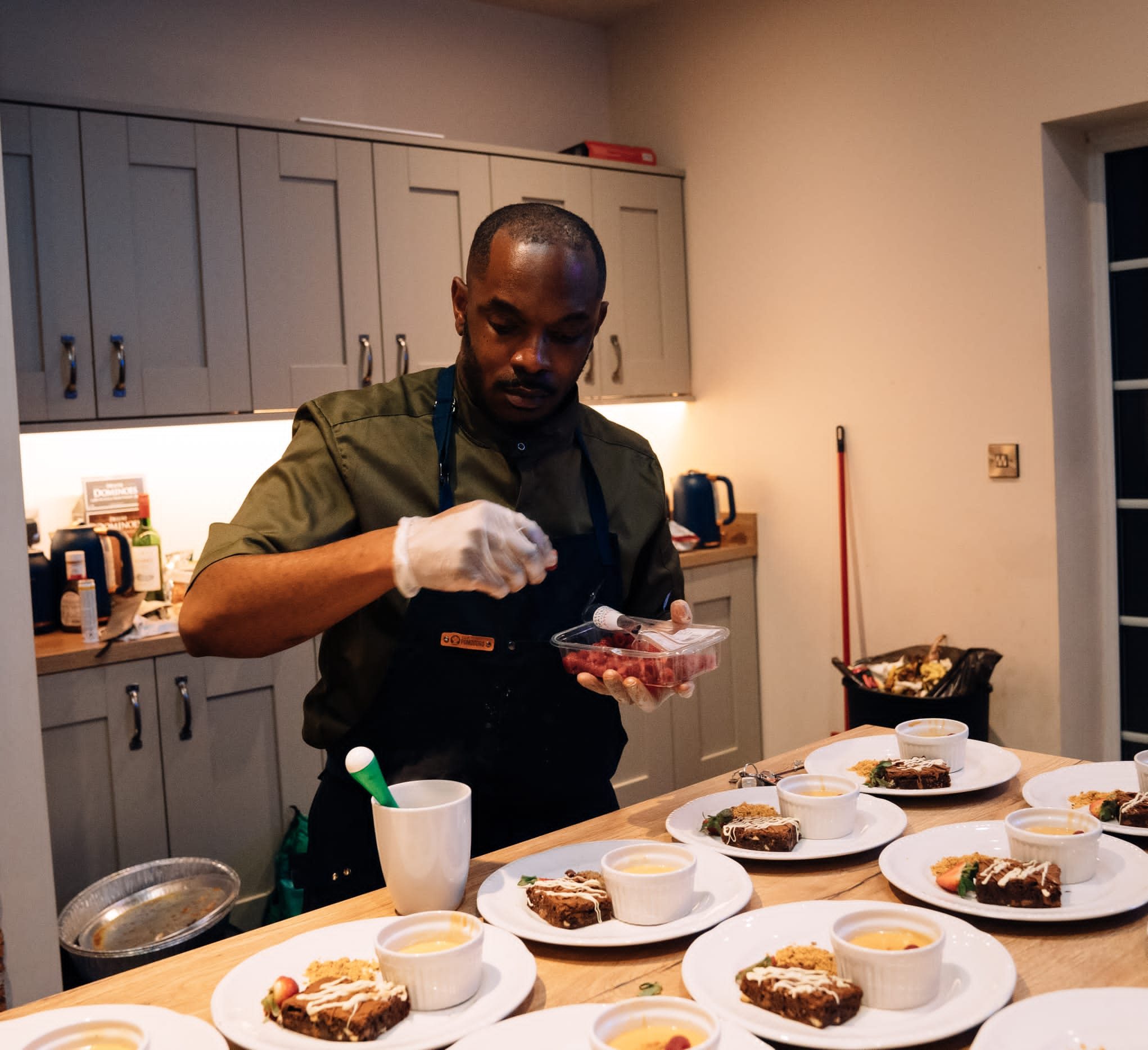 A fate-altering mishap gave rise to a fine chef, Quincy White
