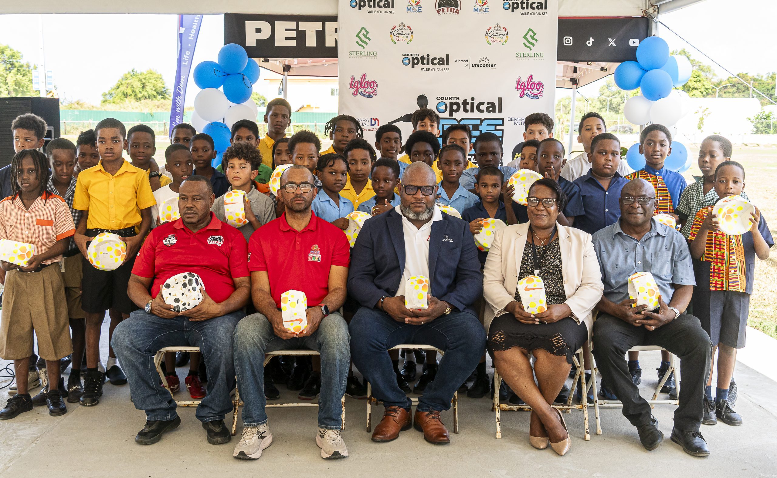 Sponsors eagerly await kickoff: Petra wraps up team briefing and ball distribution exercise ahead of 2026 Pee Wee Football opening