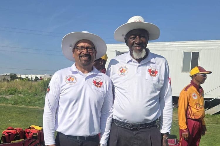 Umpire Suresh Budhoo elated to umpire at forthcoming IMC Over-40s WC in Guyana