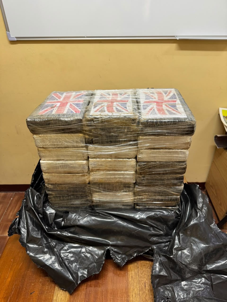 72 lbs of cocaine found along Five Miles–Ituni Trail