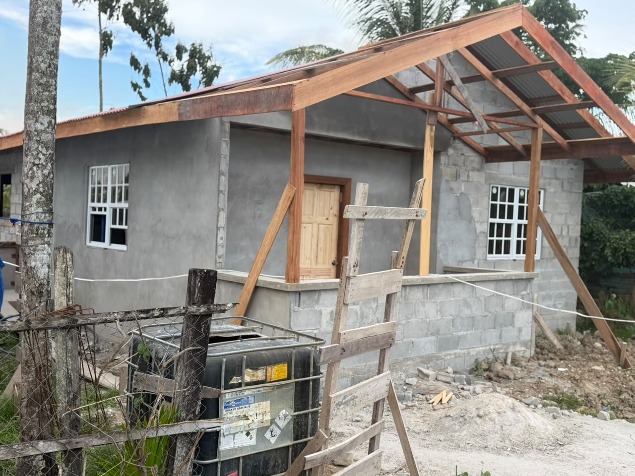Glasgow fire victim's new home near completed