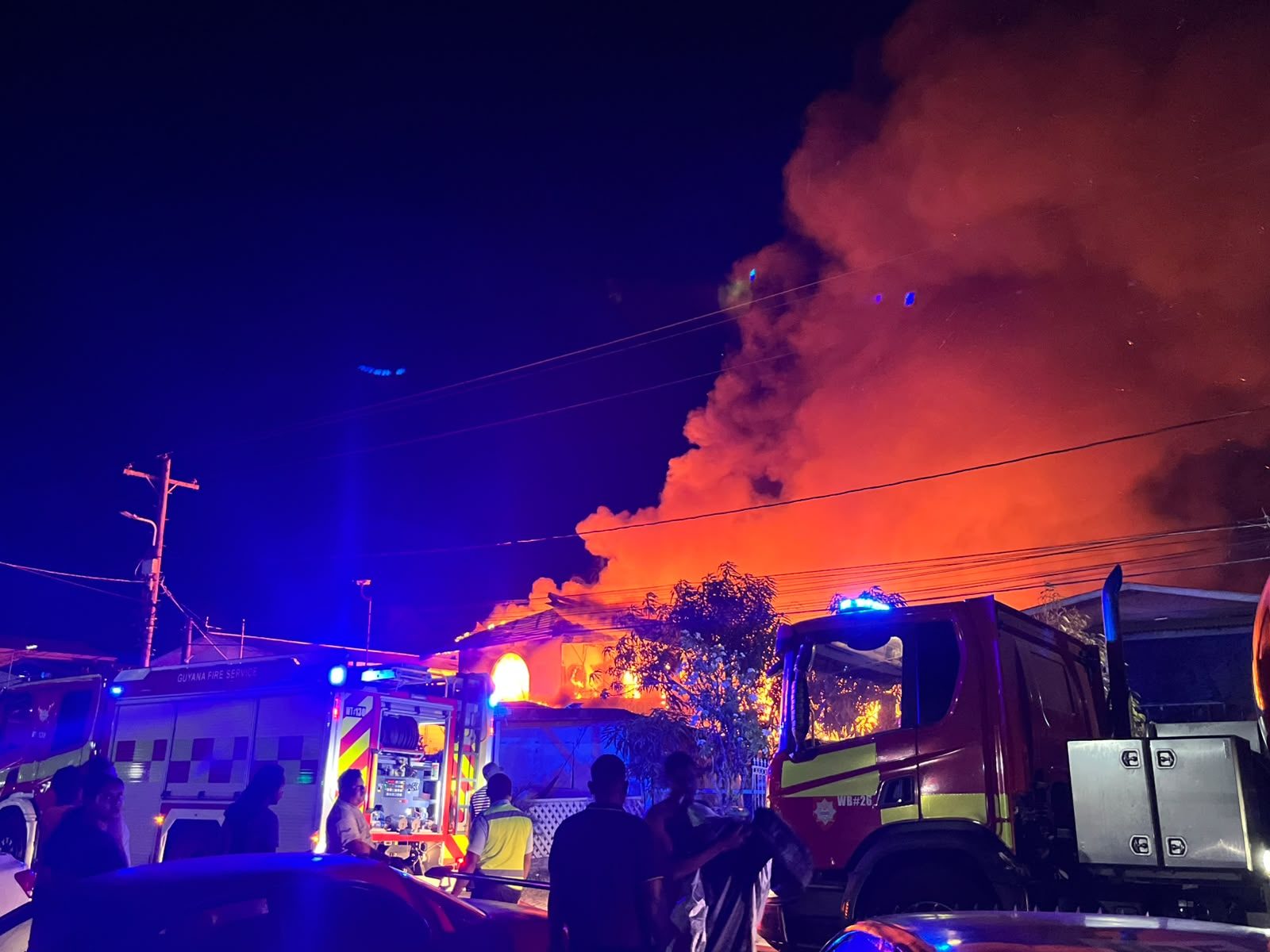 Fire destroys house at Ogle