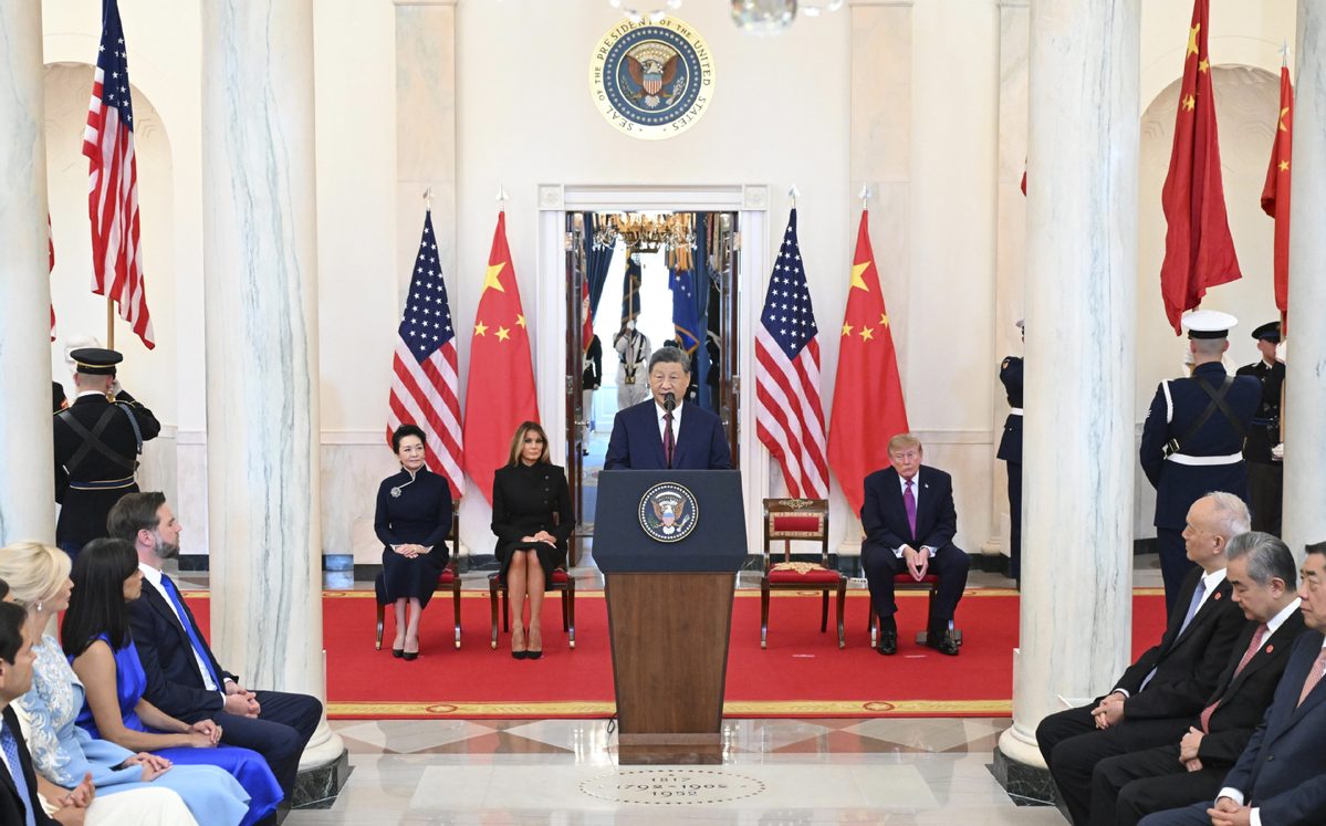 Xi says ready to work with Trump to steer China-US ties on steady course