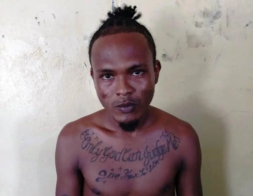 Bandit nabbed, charged