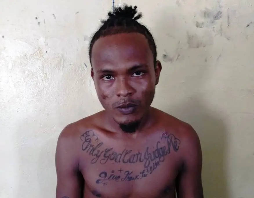 Bandit nabbed, charged
