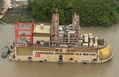 Govt. negotiating with Turkish firm for another powership