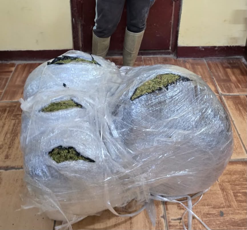 78lbs of ganja seized in Ituni
